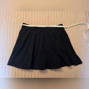 Meraki Black Skater Skirt
